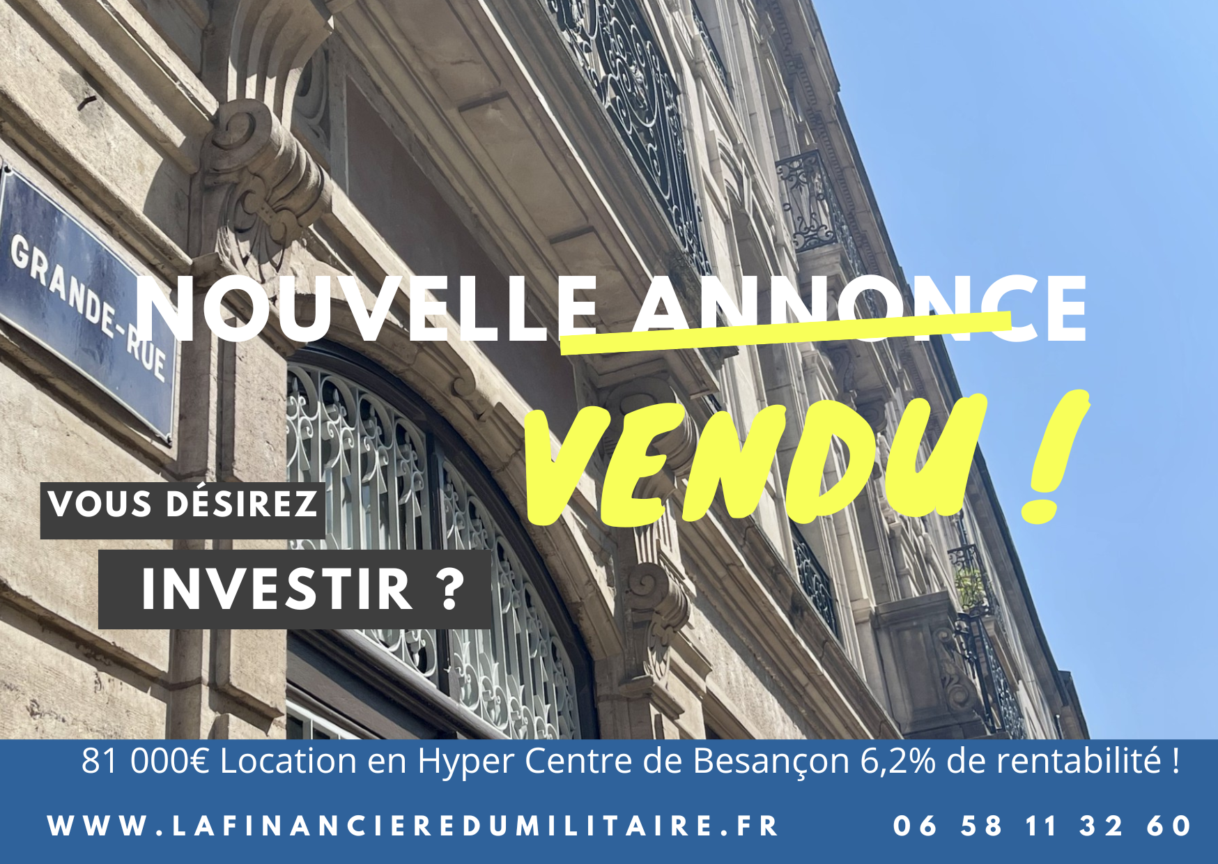 Vendu Immo Besancon